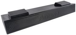 ATREND ENCLOSURES A18212BK 12" Dual Down-Firing Subwoofer Enclosure - 2007-Up GM Crew Cab