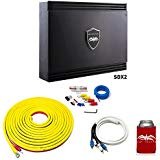 Wet Sounds Sinister SDX2 2-Channel Amp Wiring Kit Bundle - 7 Meter