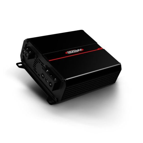 SounDigital XP 1000.1 Monoblock 1000 watt RMS at 2 Ohm Amplifier (Renewed)