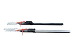 60" Bucket Pallet Bolt On Fork with Chain and Ratchet Chain Binder, 3000 Lbs, Usable Length: 40" Bucket Forks (Pair)