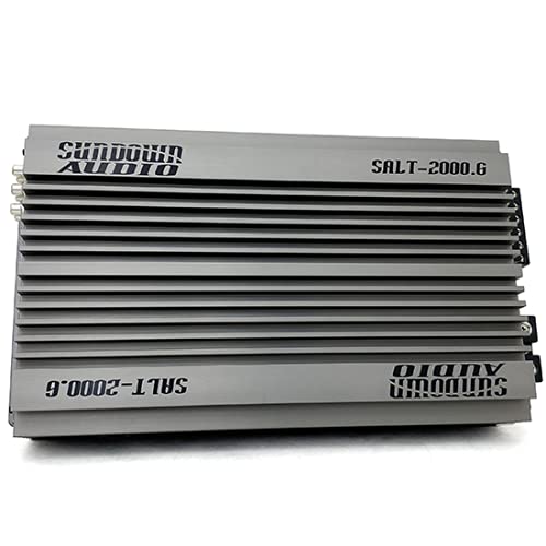 Sundown Audio Multi-Channel Full Range Class-D Amplifier (SALT-2000.6)
