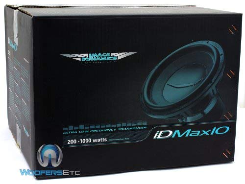 Image Dynamics IDMAX10 V.4 D2 10" 1800W Peak Dual 2-Ohm IDMAX V.4 Series Subwoofer