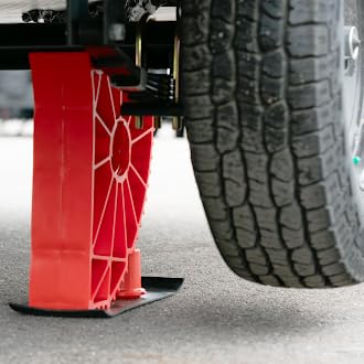 Andersen Hitches Single Axle Travel Trailer Kit Pro, Includes Rapid Jack, EZ Blocks, Tuff Chocks, Camper Leveler, Clean Step