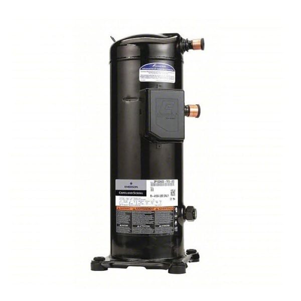 ZR72KCE-TFD-950 Scroll Compressor A/C R22 72K 45/130 460-3 Sweat Conn