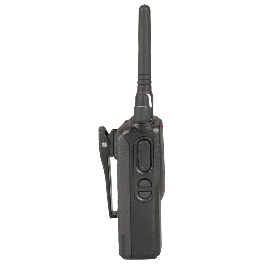 Motorola BPR40 Mag One Series 4W UHF 8-Channel Two-Way Radio (BPR40-U8) + Motorola HKLN4604 PTT Earpiece (4 Pack)