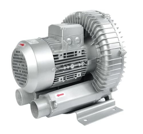1pc XGB High-Pressure Vortex Fan - Powerful Centrifugal Blower for Industrial Applications, Fish Pond Aeration, HVAC, and More (XGB-370W 220V)