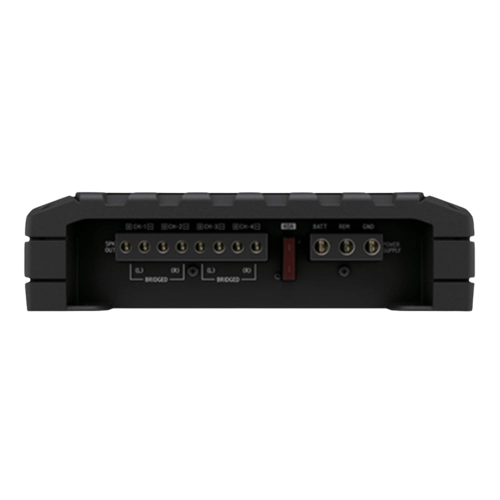 Alpine S2-A36F 4-Channel Car Amp w/ S2-S40C 4" 2-Way Component Speakers