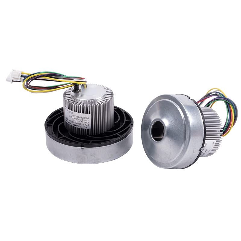 160W 24V 28V 7.5kPa Low Noise High Pressure BLDC Centrifugal Blower +1pcs Driving Controller for Planter or Industrial Dedusting(48V)