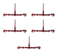TM USWWAGOODS Replacement for/Fits (5) Products 3/8'-1/2' Heavy Duty Ratchet Binder w/Grab Hooks 9,200# WLL