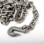 ATE Pro. USA - 4 Piece Load Binder Kit - 3/8” Chains and Load Binders | 25 Foot Chains | Includes (2) Ratchet Binders and (2) Transport Chains | Chain Binder 5,000 lbs. Safe Working Load, Secure Load