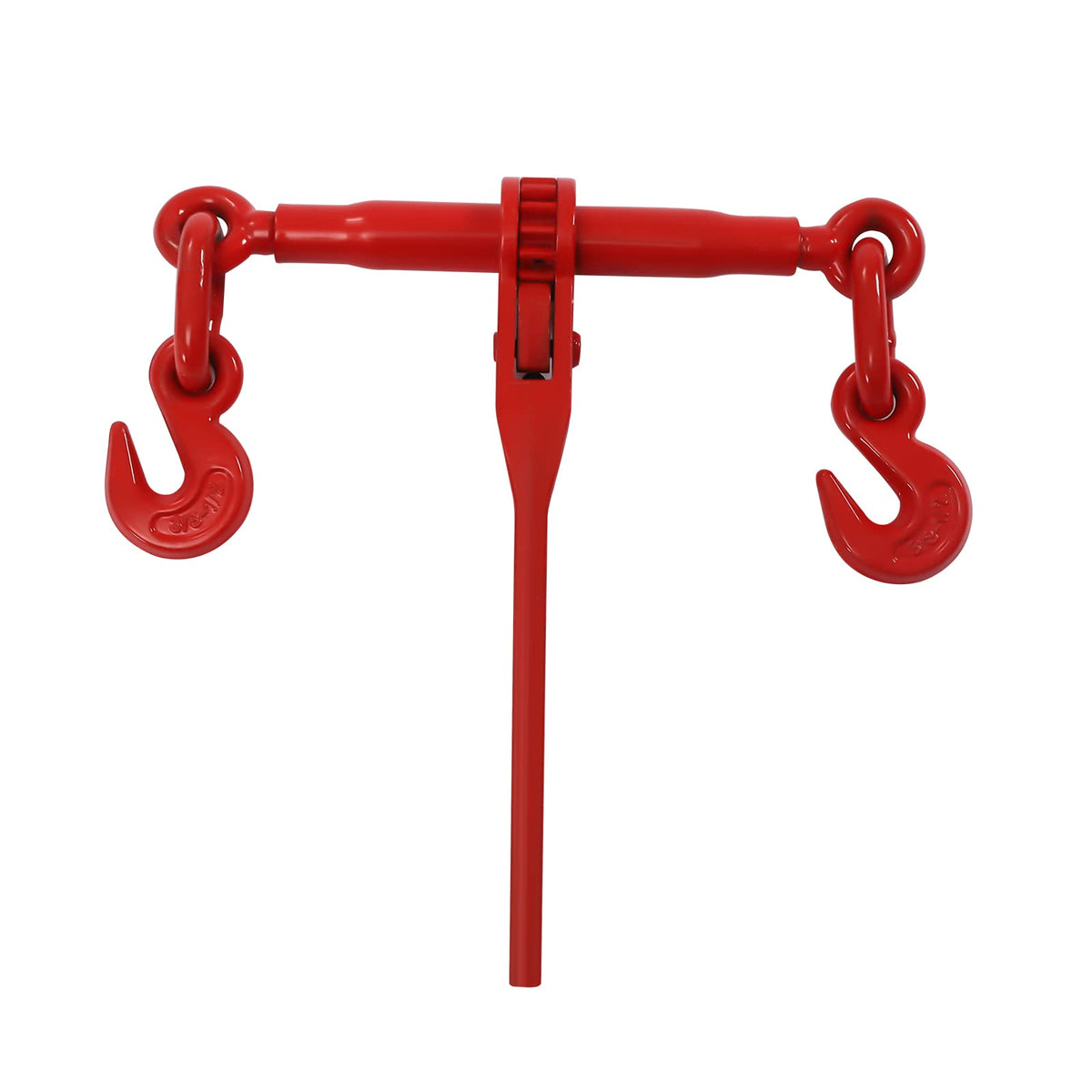 5/16" x 3/8" Ratchet Load Binder with 20 ft G70 Chain 5400 LBS Chain and Binders Heavy Duty Tie Down Hauling Towing for Flatbed Truck Trailer