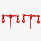 Obstacle Car Towing Rope 1/3TRatchet Load Binder, Steel Forged Lever Binder, for Tensioning Wire Overhead Line, Construction Site Cargo Securing Tool for Flatbed Trailers(3T)