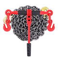 Heavy-Duty Chain Binder Kit 5/16in-3/8in, 4900 lbs Load Capacity - Durable Tie Down Hooks for Lifting, Hauling, and Secure Transport - Ideal for Trucks and Trailers