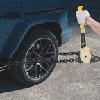 Chain Binder Heavy Duty 6600lbs G70 Ratchet Load Binder for Flatbed Trailers and Trucks - Easy Ratcheting System for Secure Tie Downs