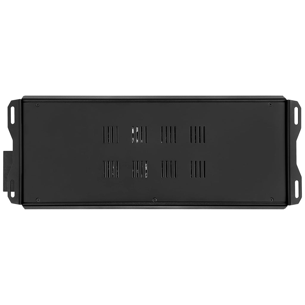 Audiopipe Mini Class AB Mosfet Power Amplifier (APMQ-56125), High Performance, 5 Channel, 1800W, Compact Design, MOSFET Circuitry, Low-Pass/High-Pass Filter, Reliable Protection, Remote Bass Knob