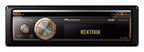 Pioneer DEH-X8700DAB-AN 1 DIN Car Radio CD Tuner with FM and DAB+, Bluetooth, MP3, USB and AUX Input, RGB - Lighting, Bluetooth, Smart Sync App, 5 Band Equalizer, Includes DAB Antenna