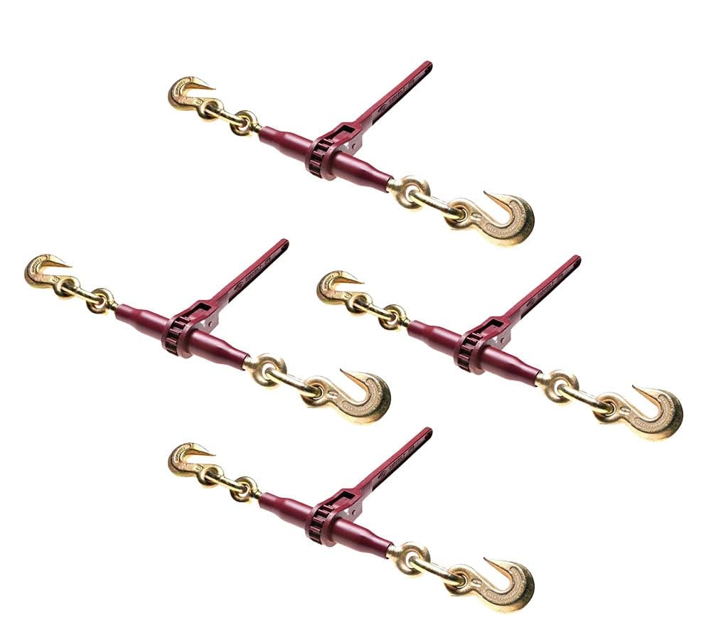 Mytee Products 2 Pack Heavy-Duty Durabilt Speciality Pro-Bind Ratchet Binder with 3/8" & 5/8" Grab Hook