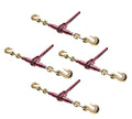 Mytee Products 2 Pack Heavy-Duty Durabilt Speciality Pro-Bind Ratchet Binder with 3/8" & 5/8" Grab Hook