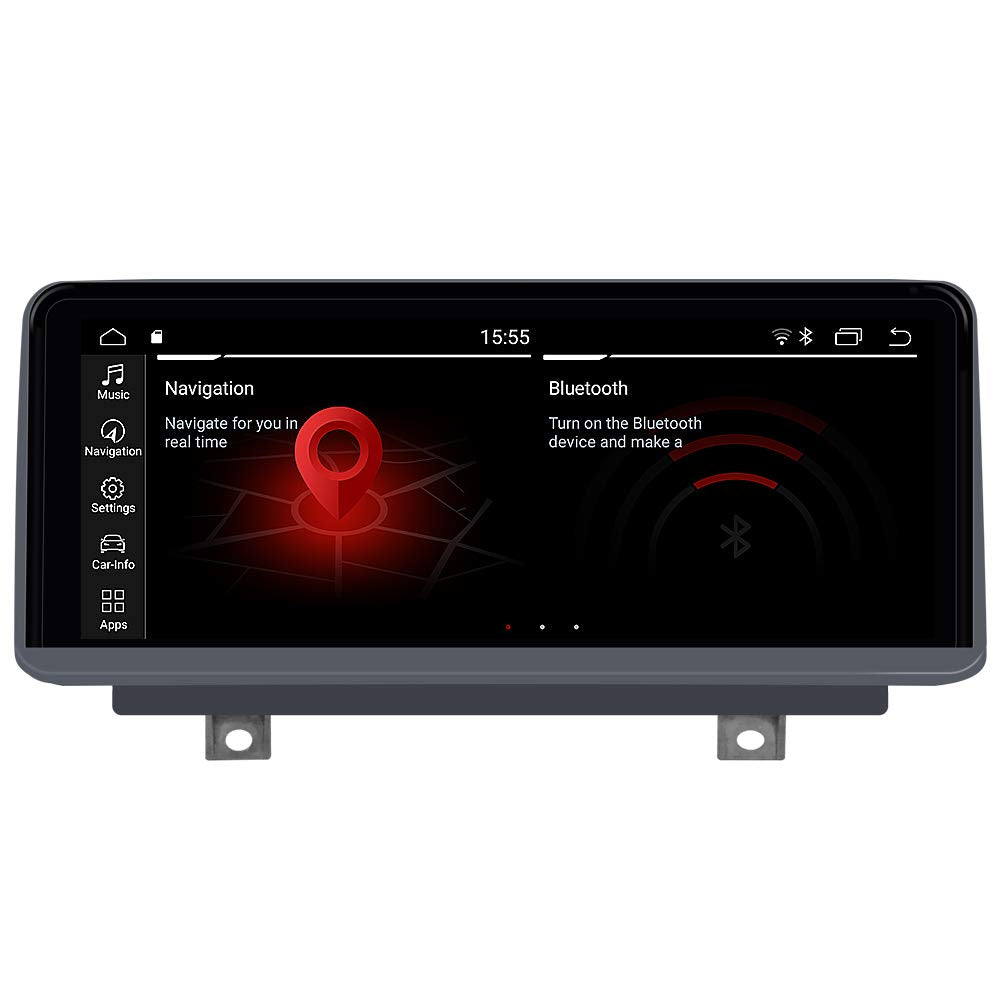 KOASON 10.25 inch Screen Wireless CarPlay Android Auto for BMW 3 Series 4 Series M3 M4 F30 F31 F32 F33 F34 F36 F80 F82 F83 F84 (2012-2016) NBT System Multimedia Radio Receiver GPS Navigation