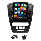 2+64G Android 14 Double Din Car Stereo for Ford Fusion Mondeo 2010 2011 2012 with Wireless Carplay Android Auto 9.7 Inch Car Stereo Radio Touch Screen Bluetooth WiFi Mirror Link FM RDS Backup Camera