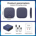 Carlinkit Tbox Plus Wireless CarPlay AI Box, 8GB+128GB Aibox