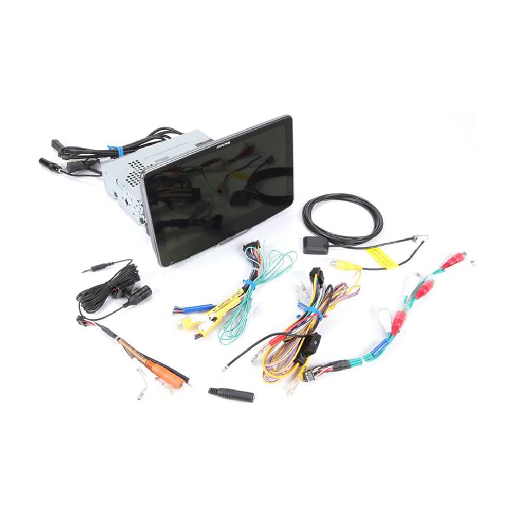 Alpine ILX-F509 9" Touchscreen Digital Multimedia Receiver (Does Not Play CDs) with License Plate Camera