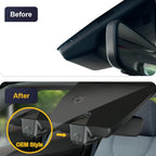 Fitcamx Front 2K+Rear 1080P Dash Cam Adapts for Kia K5 2021-2024 (Part No#L3000) LX LXS GT-Line EX GT, Integrated OEM Style, Dual HD Video, WiFi & APP, Loop Recording, G-Sensor, Easy to Set, 64GB Card