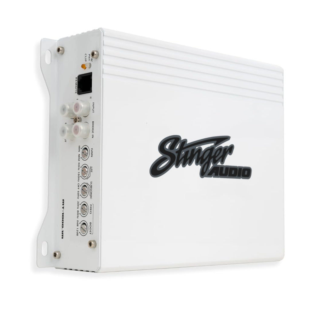 Stinger Audio MT-1000.1M Marine Monoblock 1000W Class D Car Audio Amplifier