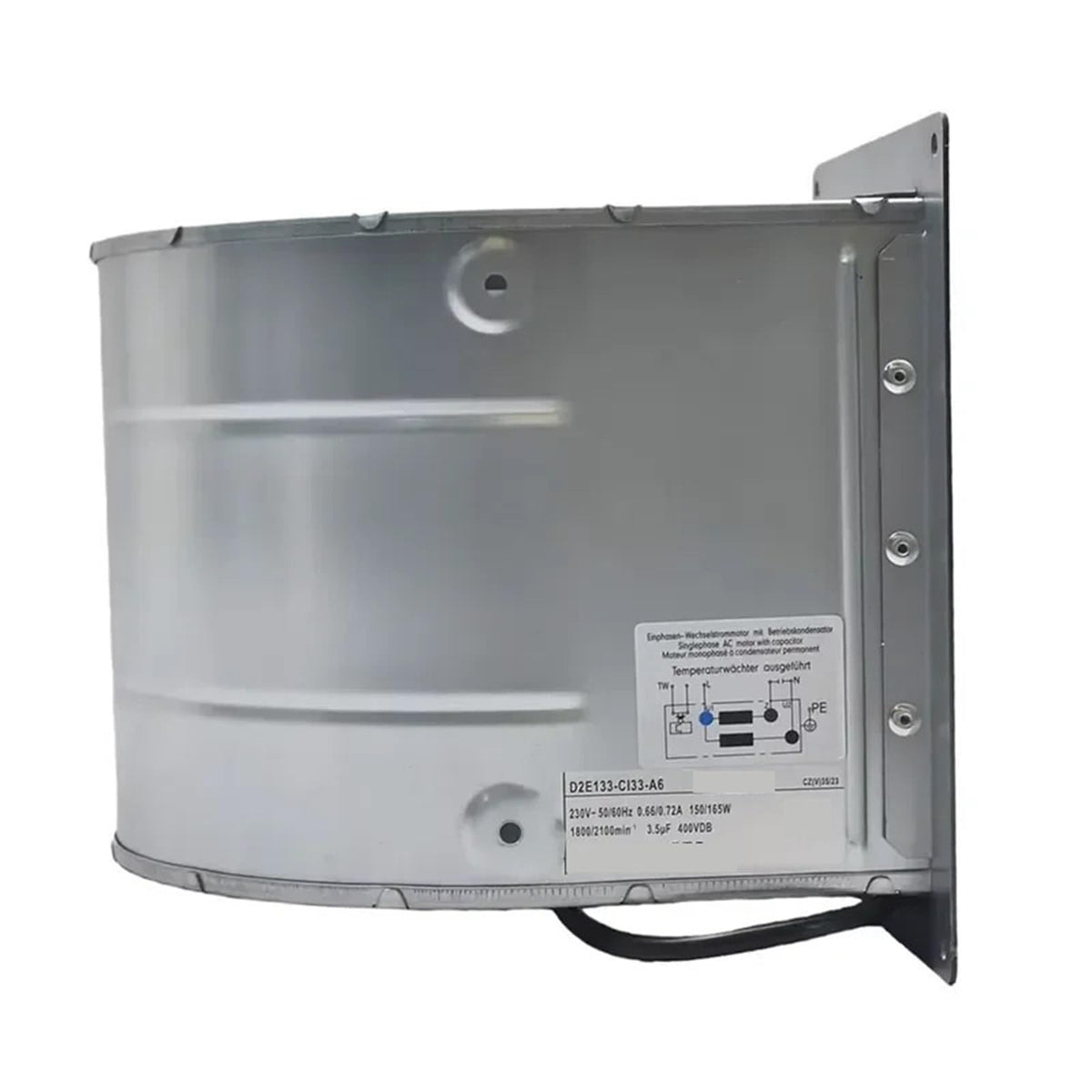 AC 230V 0.66/0 150/165W Centrifugal Blower Electric