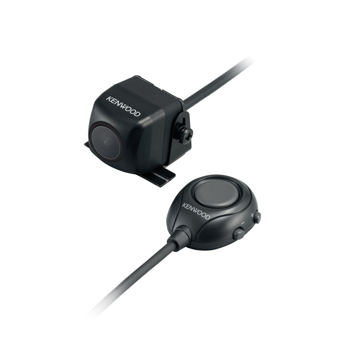 Kenwood CMOS-320LP Front or Rear View Camera with License Plate Mounting Kit & Camera Switch Unit