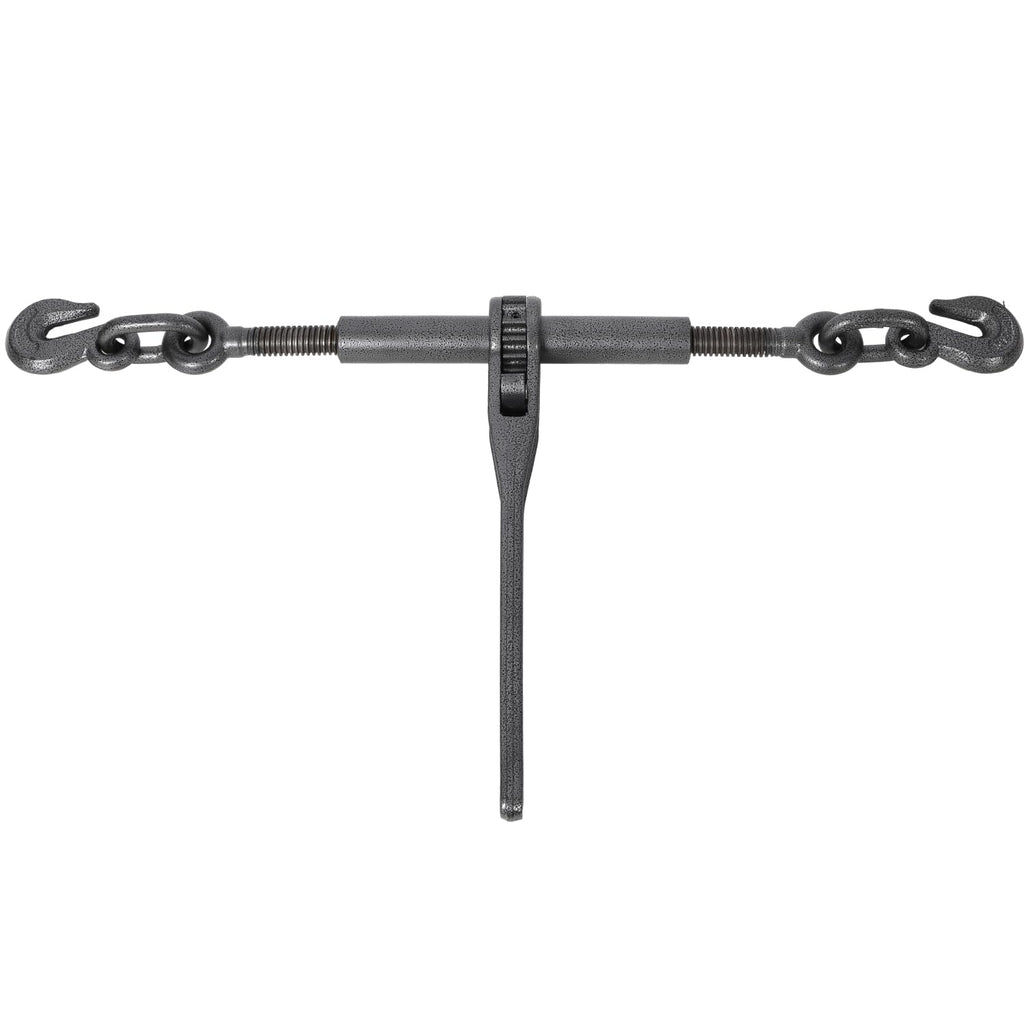 Heavy-Duty Ratchet Binders with Adjustable Hooks & 9200lbs Load Capacity - 4-Pack Black