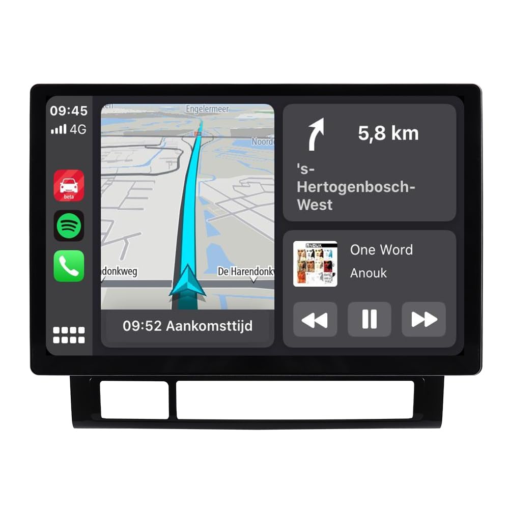 13.1“ 8core 4+64GB Car Stereo for Toyota Tacoma 2005-2013 Black