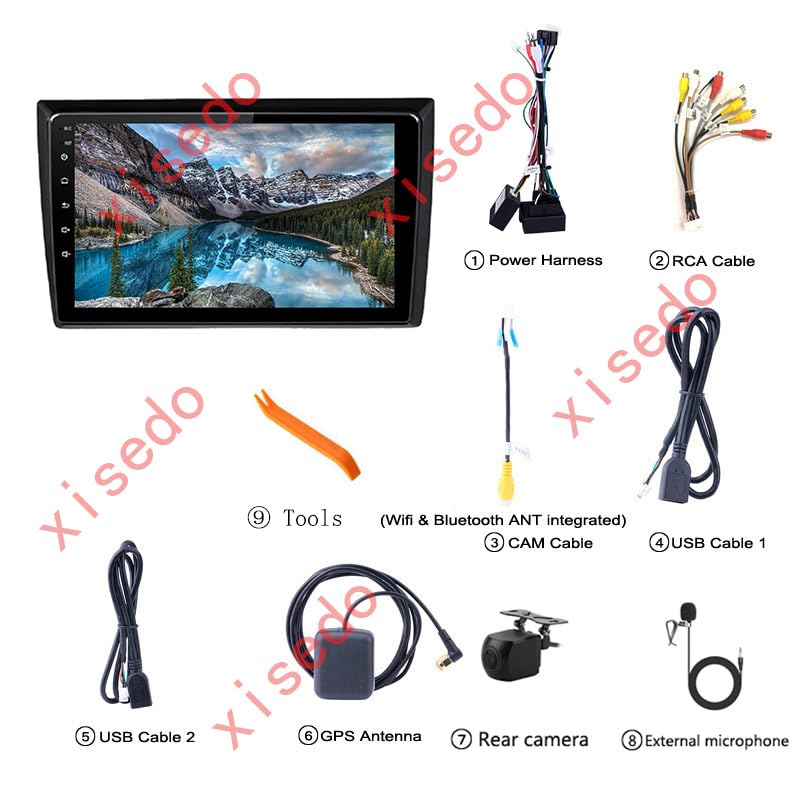 for VW/Volkswagen Beetle 2011-2019 Car Radio Stereo Carplay IPS Android Car Stereo 9" in-Dash Head Unit WiFi GPS Navigation Steering Wheel Control RAM 4G ROM 64G
