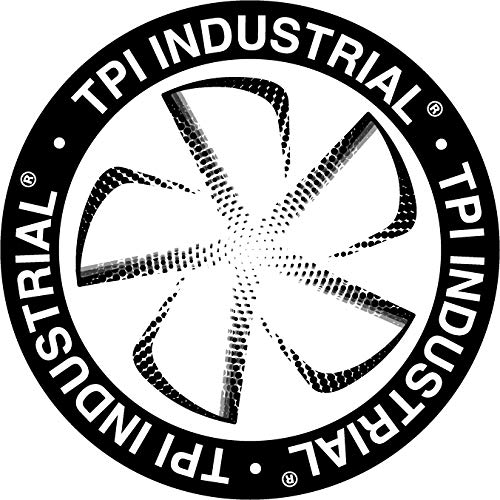 TPI Corporation PB-36-B Standard Belt Drive Portable Blower – Single Phase, 36" Diameter, 120 Volt for Heating, Ventilating. Heating Accessories (PB36-B)