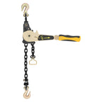 2 Pack 5/16"-3/8" Easy Ratchet Chain Binder with Grab Hooks & 5400 lbs
