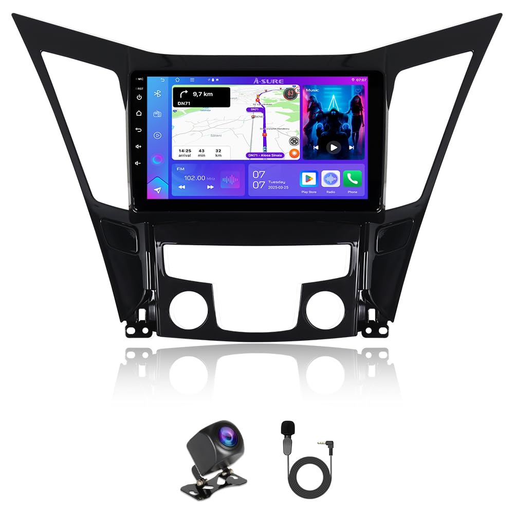 Car Stereo for Hyundai Sonata 2011-2015 - 9 Inch Touchscreen CarPlay