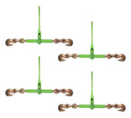 Mytee Products 4 Pack Ratchet Binder 1/2"-5/8" fits 12 Chain Flatbed Binders 13000 WLL
