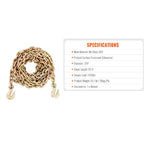 Binder Chain G80 Tow Chain with Hooks 7100lbs Load 3/8'' x 20' 2 Pack, May Vary