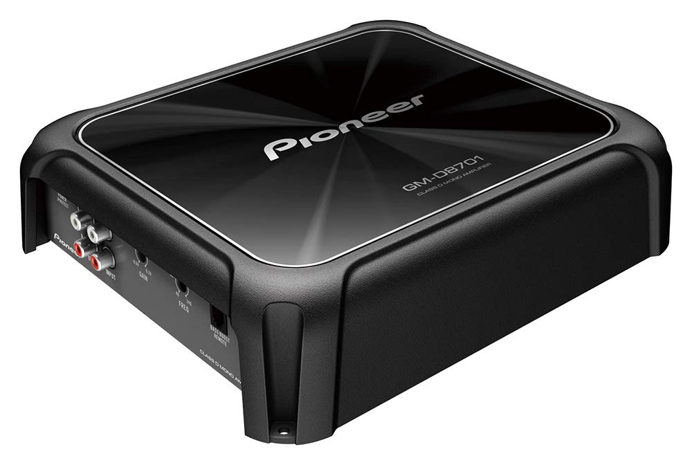 Pioneer GM-D9701 2400W Class D Monoblock Car Amplifer, with Bass Remote
