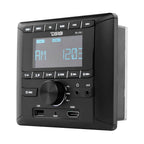 DS18 RVR1 RV Headunit LCD Screen, 2 Zones, 4 Volts Output, FM/AM, MP3, USB, HDMI, Bluetooth, RDS 4X40 Watts - Great Stereo Receiver for Recreational Vehicle RV