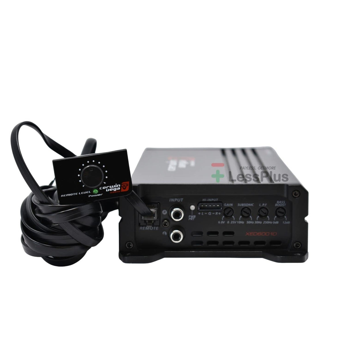 Cerwin Vega XED Series Class-D Mono Amplifier 1100W Max XED8001D Black