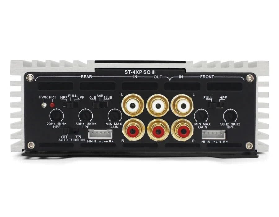 Zapco ST-4XP-SQ-III 4-Channel Class AB 800W RMS Sound Quality Amplifier
