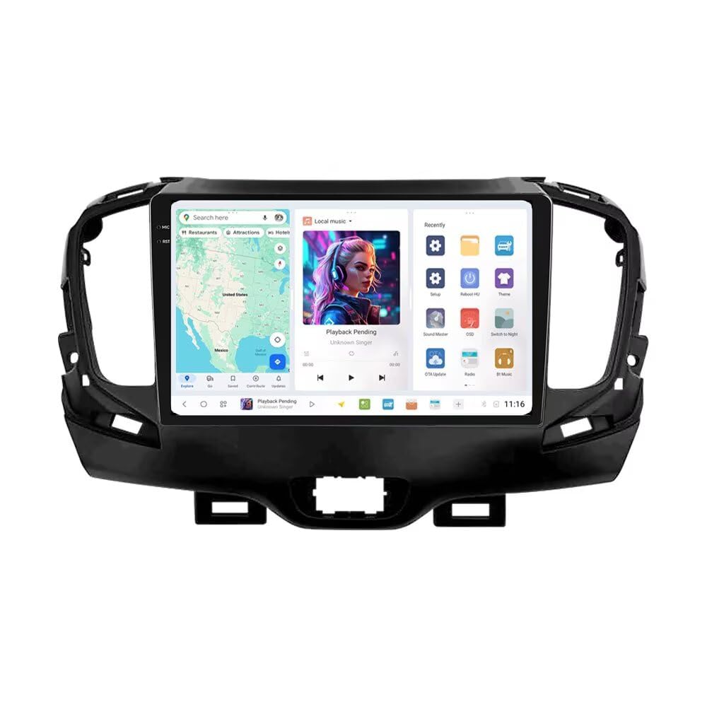 DUDUAUTO Radio Stereo for GMC Terrain Denali 2018-2025 Head Unit 8GB+128GB