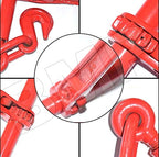 (Set of 5) 5/16“ – 3/8“ Chain Ratcheting Load Binder Boomer Tie Down Rigging 0900149-5