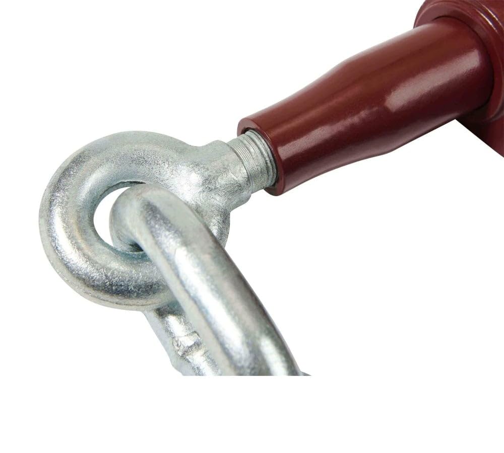 Mytee Products 4 Pack PRO Heavy Duty Chain Binder Ratchet Style 3/8" - 1/2" w/Grab Hooks, 15,000 lbs WLL