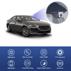 Fitcamx 4K Dash Cam Suitable for Mazda 6 2018-2021 (Has Sunroof) HD2-6236, OEM Factory Look, 2160P Ultra HD Video, Loop Recording, Built-in WiFi & APP, Parking Sensor, Easy to Install, 64GB Card
