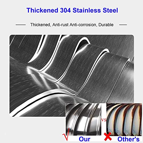 Stainless Steel 304 Non Power Roof Ntilator, Roof Nt for Leak Proof Nt Cap Fan, Wind Turbines Attic Air Nt Ntilating Turbines NTS, Rotating Chimney Cap for Houses Factory Atti，160mm