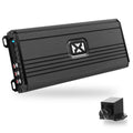 NVX NDA11005 Class-D 5-Channel Amplifier with Remote Bass Knob