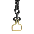 2 Pack 3/8" - 1/2" Easy Ratchet Chain Binder with Grab Hooks, 6600LBS