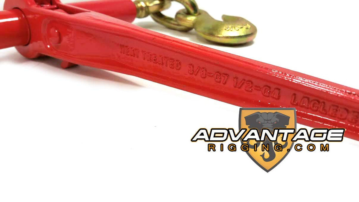 3/8 Transport Hauling Load Package - 8X Ratchet Binders - 8X 10' Foot Chains